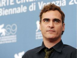 El actor estadounidense Joaquin Phoenix posa durante el pase gráfico de la película ''The Master''. EFE  /