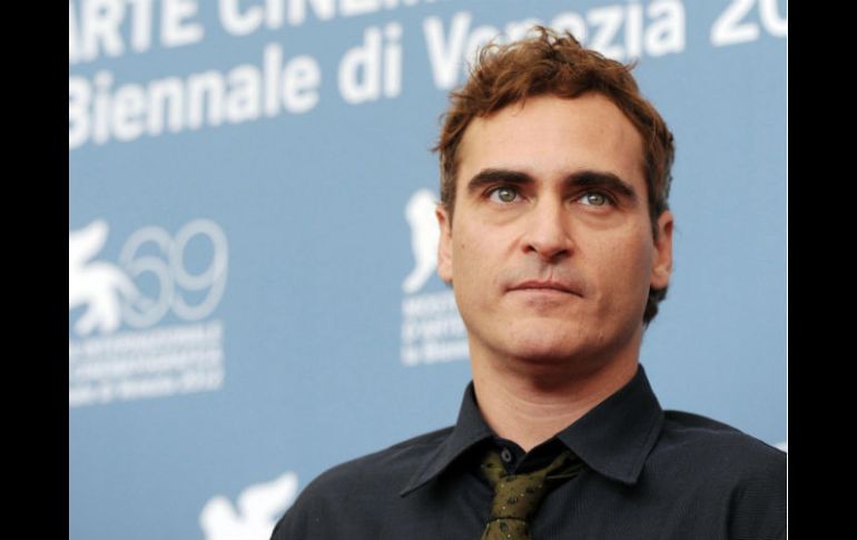 El actor estadounidense Joaquin Phoenix posa durante el pase gráfico de la película ''The Master''. EFE  /