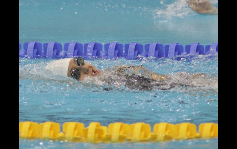 Vianney Trejo durante su participación en la semifinal de los 400 de los Juegos Paralímpicos Londres 2012. ESPECIAL  /