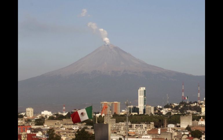 El Cenapred redujo el nivel de alerta debido a que ''Don Goyo'' tuvo un descenso en su actividad. ARCHIVO  /