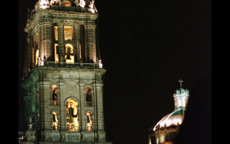 'El concierto Urbano por la Paz' usó las campanas de la Catedral Metropolitana de la Ciudad de México. ARCHIVO  /