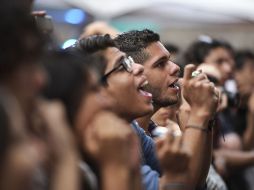 Jóvenes que acudieron al maratón de conciertos en la Av. Chapultepec.  /