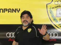 Mradona debrá inspirar a los nuevos futbolistas a alcanzar su máximo nivel deportivo. ARCHIVO  /