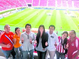 Esta vez fueron varios los que ganaron la Quiniela Informagol y además fueron invitados al partido entre Chivas y Puebla en el Omnilife  /