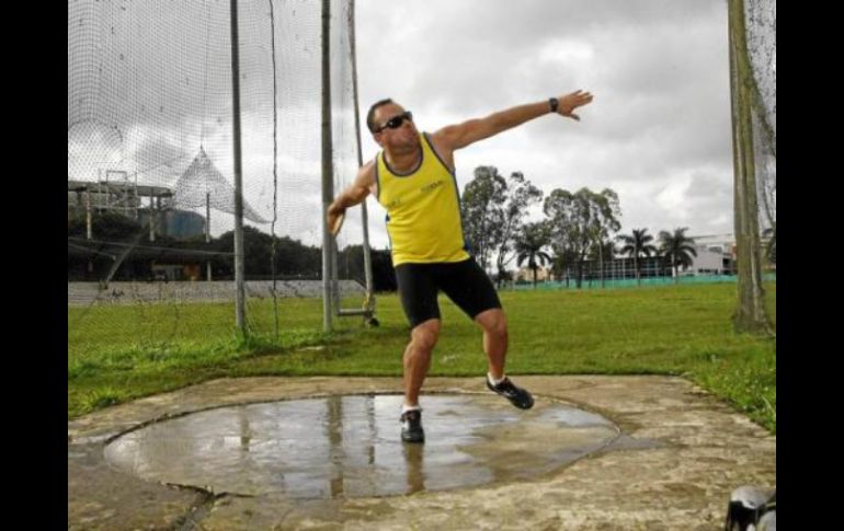 El colombiano Edwin Rodríguez ha tenido un buen desempeño en estos Juegos Paralímpicos de Londres 2012. ESPECIAL  /