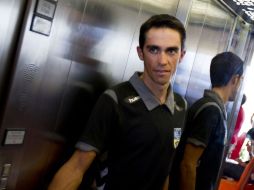 Contador (foto) admite que le falta 'punch' y en cambio 'Purito' está en buen momento. AFP  /