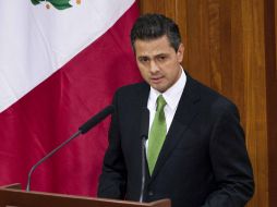 Enrique Peña Nieto recibió el viernes la constancia de mayoría en la elección presidencial. AP  /