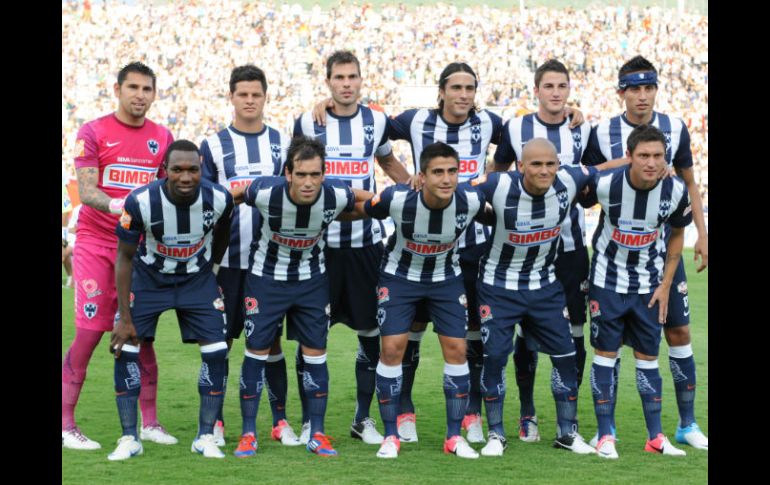 Los Rayados aparecen en la tabla internacional con 177 puntos logrados del 1 de septiembre de 2011 al 31 de agosto de 2012. MEXSPORT  /