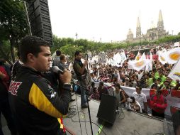 Considera que el conflicto se está tornando entre FEU y transportistas, y  el Gobierno del Estado tendría que poner orden. ARCHIVO  /