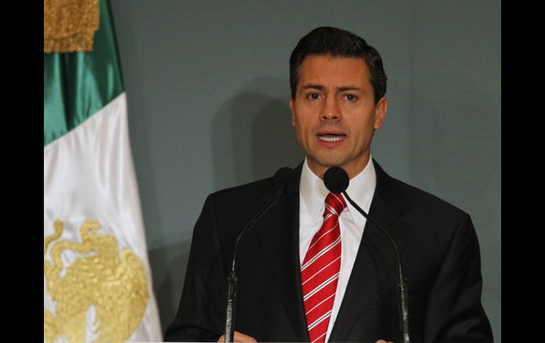 Enrique Peña Nieto asumirá la presidencia el 1 de diciembre. ARCHIVO  /