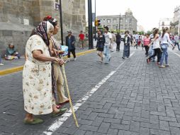 En una primera etapa, la obra consistirá en la intervención de 27 mil metros cuadrados de banquetas. ARCHIVO  /