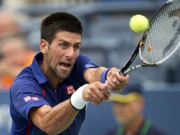 Novak Djokovic sigue peleando por el título en Flushing Meadows. AFP  /