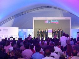 Imagen del acto inaugural de El Smarter Data Center de IBM.  /