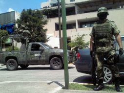 Elementos militares llevan a cabo dos operativos, uno en Providencia y otro en Zapopan.  /