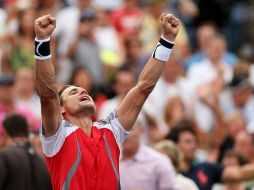 David Ferrer está en las semifinales del US Open. AFP  /