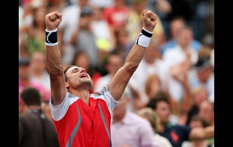 David Ferrer está en las semifinales del US Open. AFP  /