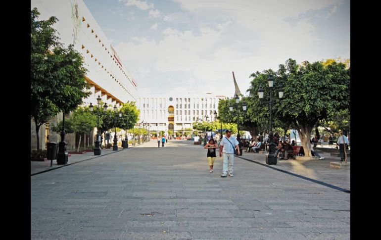 'El Johny' tiene antecedentes de al menos cuatro robos de menores en los alrededores de la Plaza Tapatía. ARCHIVO  /