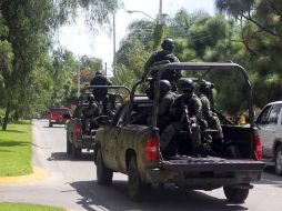 Militares realizaron ayer un operativo en la metrópoli. ARCHIVO  /