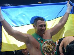 Vitali Klitschko sigue imbatible en la división de los pesados. AFP  /