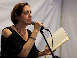 Carmen Villoro abrió el evento con poemas de su libro ''Espiga antes del viento''.  /