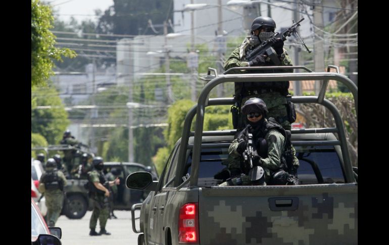 Los integrantes del cártel fueron arrestados en días pasados por el Ejército en un operativo. ARCHIVO  /