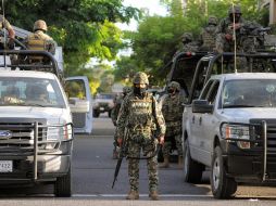 El aseguramiento tuvo lugar durante un patrullaje terrestre en la zona centro de esta ciudad, informa la Armada. ARCHIVO  /