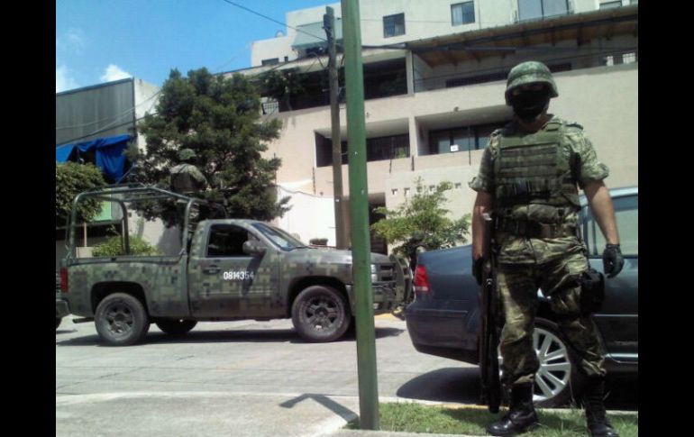 La alerta de seguridad fue puesta en marcha debido al operativo de fuerzas de seguridad federales. ARCHIVO  /