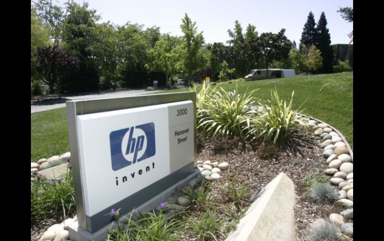 Entrada de las oficinas centrales de HP en California. AFP  /