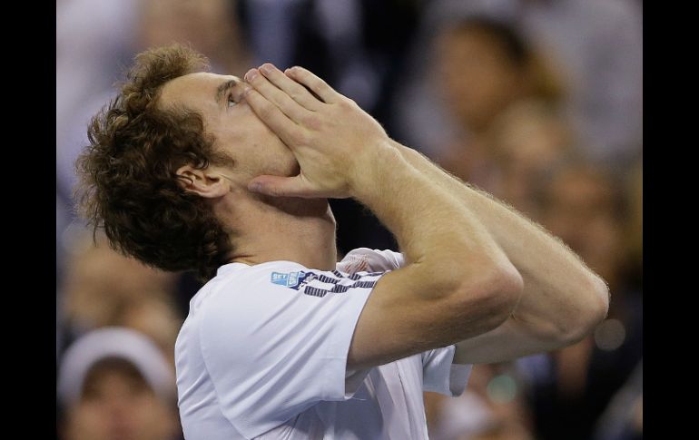 Murray rompió un maleficio para el tenis británico de 76 años sin conseguir un título de Grand Slam. AP  /