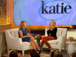 Katie Couric entrevista a Sheryl Crow en su programa televisivo. AP  /