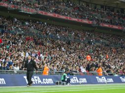 Las tribunas del estadio de Wembley vivirán un duelo extraordinario entre Brasil e Inglaterra. AP  /