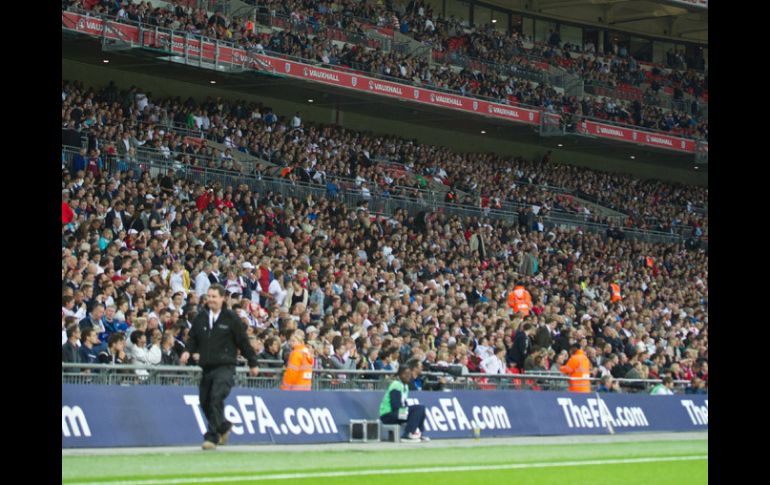 Las tribunas del estadio de Wembley vivirán un duelo extraordinario entre Brasil e Inglaterra. AP  /