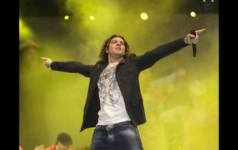 El cantante español David Bisbal iniciará su gira acústica por Norteamérica. ARCHIVO  /