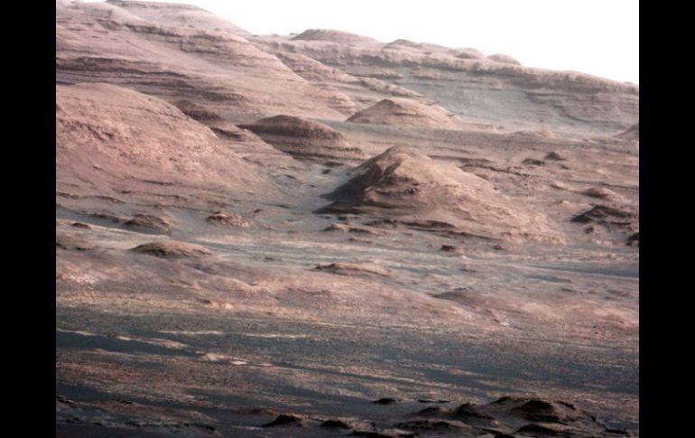 El lugar donde se realizan las pruebas es muy similar al entorno marciano ya que tiene arena, piedras y rocas volcánicas. ARCHIVO  /