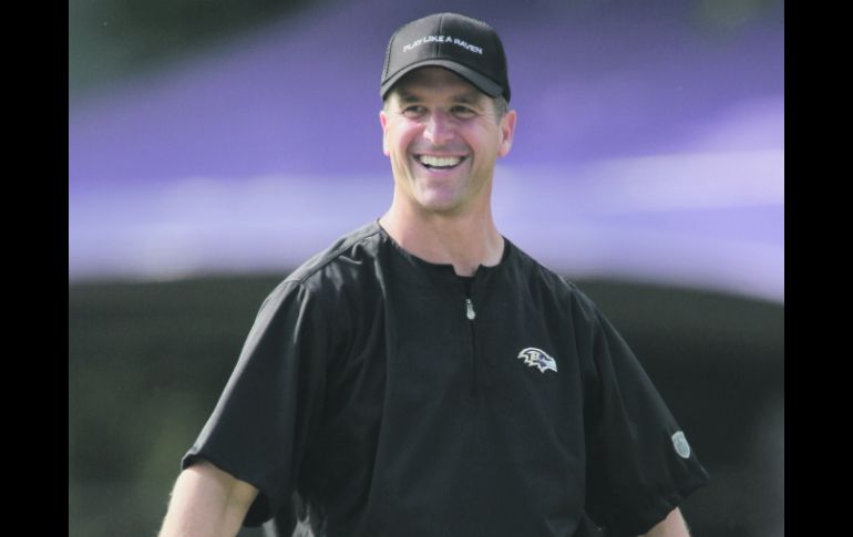 Exitoso. John Harbaugh ha conducido a los Cuervos a postemporada las cuatro campañas que ha estado con Baltimore. AP  /