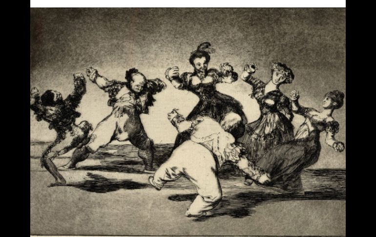 En la muestra exhiben cerca de veinte grabados de Goya. ARCHIVO  /