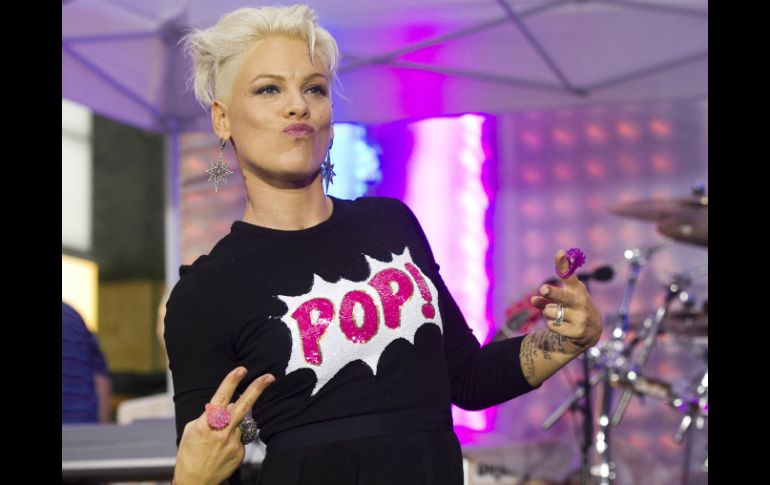 P!nk ha ganado tres premios Grammy y dos Brit Awards que avalan una carrera exitosa. AP  /