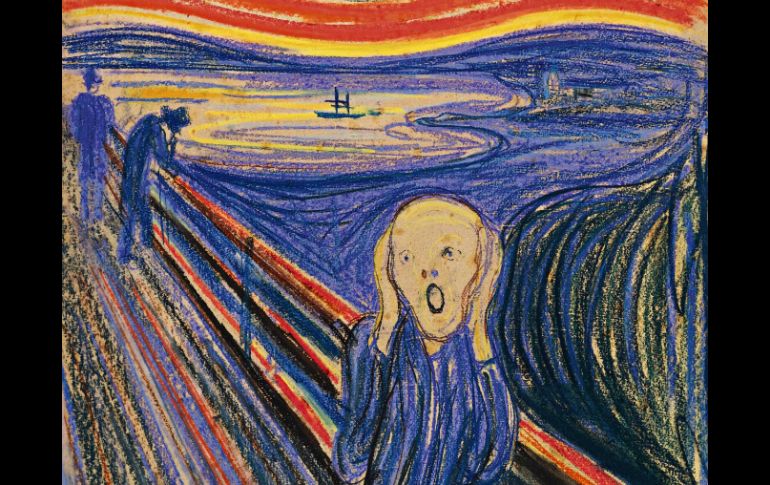 Esta versión de la obra más famosa del noruego Edvard Munch es la única que se encuentra en manos de un coleccionista privado. AP  /