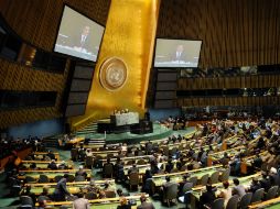 La Asamblea General de la ONU abrió hoy oficialmente su 67 periodo de sesiones. XINHUA  /