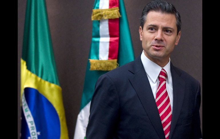 Enrique Peña Nieto se reúne en Sao Paulo con empresarios brasileños. AP  /