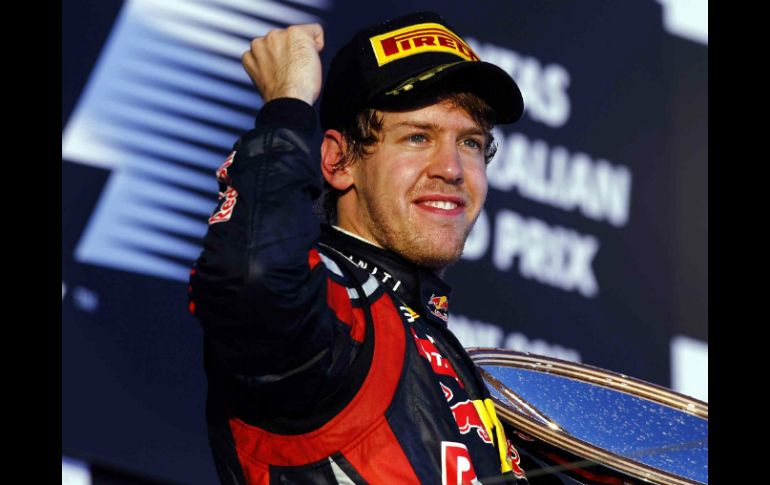 Vettel, de Red Bull, no ha logrado imponerse en las últimas carreras. ARCHIVO  /