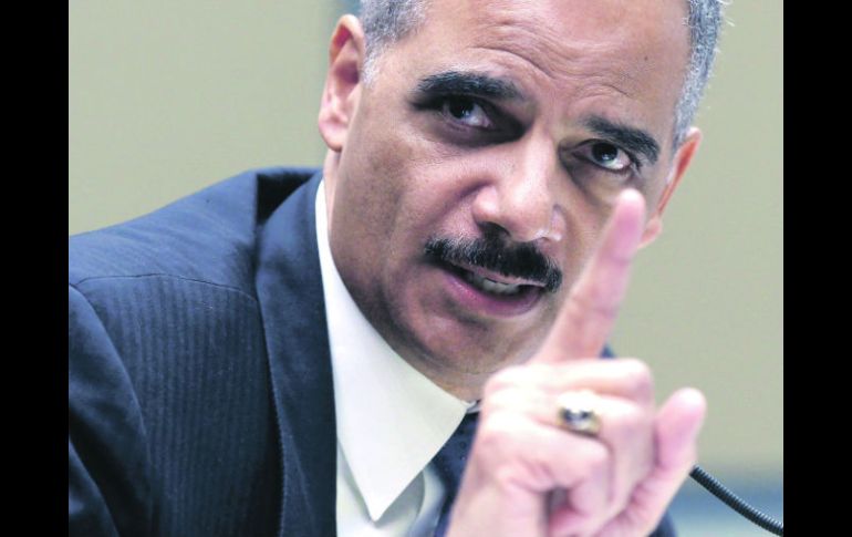 Pese a que los republicanos lo acusaron de caer en desacato, Eric Holder reafirma que es inocente. REUTERS  /