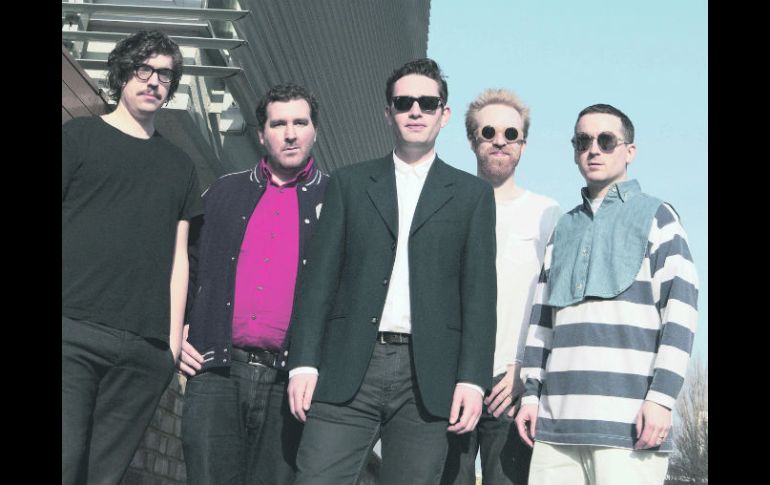 Esta vez la Carpa Ágora de Calle 2 será una gran pista de baile gracias a la música de Hot Chip. CORTESÍA: ARTS & CRAFTS MÉXICO  /