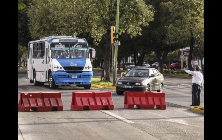 A decir de personal de la Secretaría de Vialidad, el reporte al tráfico en el lugar es ''moderado''.  /