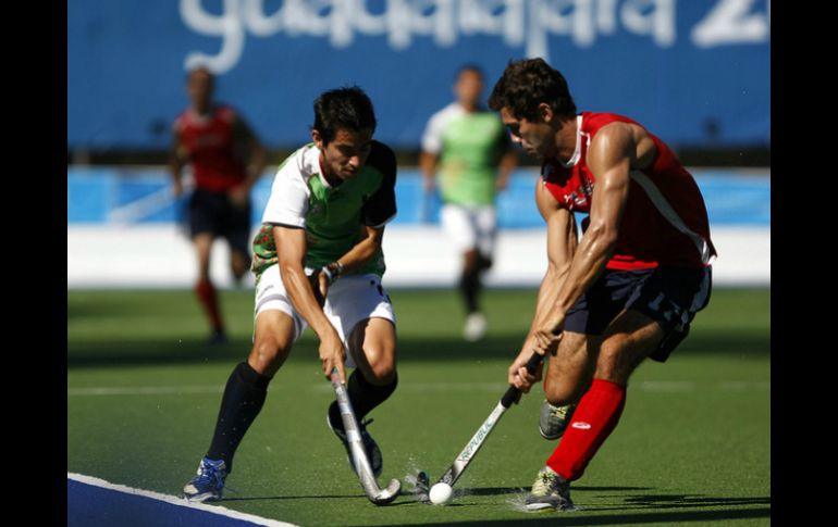 El partido se llevó a cabo en el Estadio Panamericano de Hockey. ARCHIVO  /