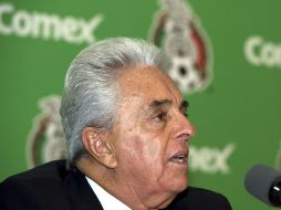 Justino Compeán ve factible que México realice una tercera Copa del Mundo. MEXSPORT  /