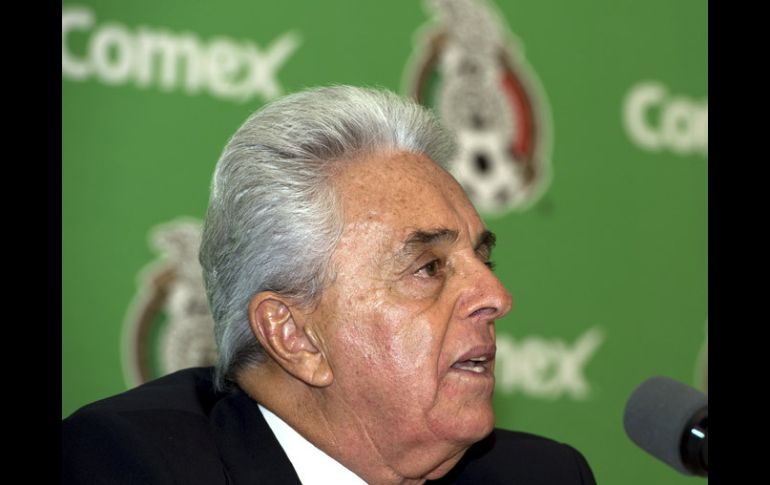 Justino Compeán ve factible que México realice una tercera Copa del Mundo. MEXSPORT  /