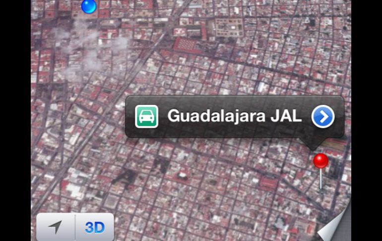 ''Apple Maps'' se instaló ayer en los dispositivos de Apple y ya estará cargado en el nuevo iPhone 5. ESPECIAL  /