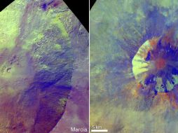 La fuente del hidrógeno en la superficie de Vesta parecen ser minerales hidratados por rocas espaciales ricas en carbono. REUTERS  /