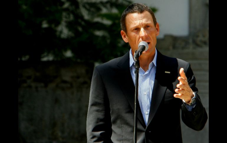 Para Lance Armstrong, lo más importante de su carrera fue crear Livestrong. ARCHIVO  /